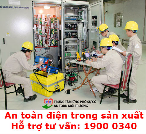 An toàn điện trong sản xuấtAn toàn điện trong sản xuất