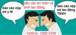 Báo cáo công tác an toàn vệ sinh lao động