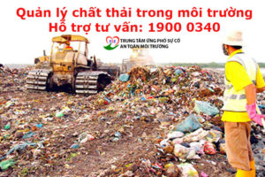 quản lý chất thải
