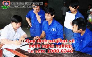 Quy định xử phạt về bệnh nghề nghiệp được ban hành trong Nghị định 88/2015/NĐ-CP