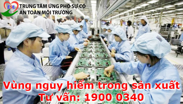 Vùng nguy hiểm trong sản xuất