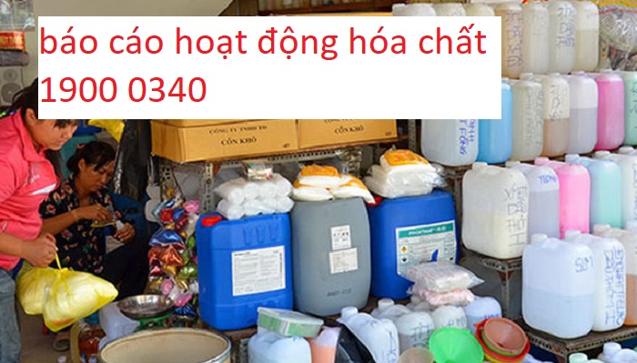 Báo cáo hoạt động hóa chất