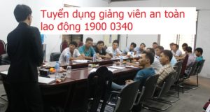 Giảng viên an toàn lao động