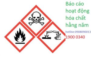 Mẫu báo cáo hoạt động hóa chất