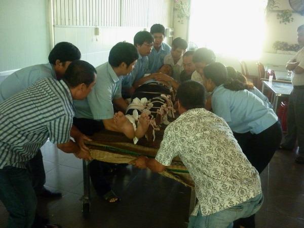 sơ cấp cứu tai nạn lao động