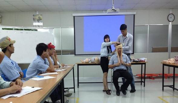 Chương trình huấn luyện: Sơ cấp cứu tai nạn lao động - STVN (Công ty TNHH  An toàn lao động Việt Nam)